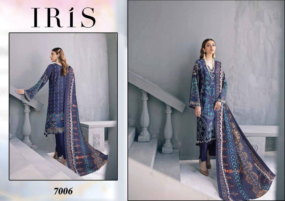 Iris Vol-7 Cotton Dress Material Catalogue Set Iris Vol-7 Cotton Dress Material Catalogue Set